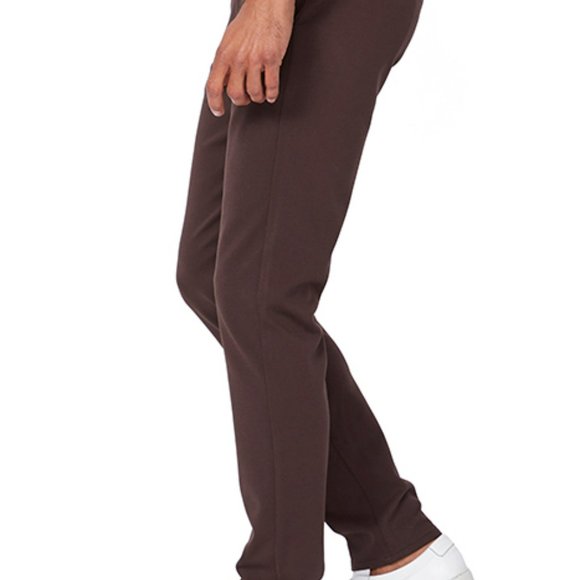 Paige Stafford Transend Knit Pants, 34, dark plum. Like new, never worn,… - Picture 2 of 2